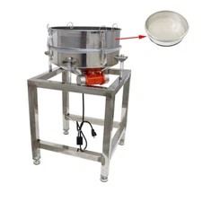 Electric Sieve 15.7" Dia. Round Shaker Sieve 100 Mesh Screen Screening Shaker