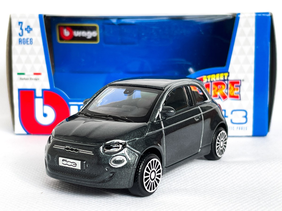 FIAT 500e 1:43 Scale Model Diecast Toy Car Models Cars Metal Fiat