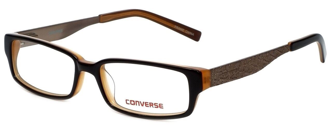 Converse Designer Blue Light Blocking Reading Glasses in Tell-Me-Brown 50mm