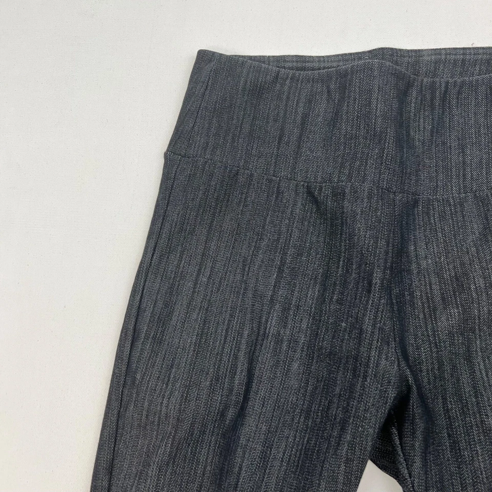 Agnes & Dora Women’s Mid Rise Dress Leggings Charcoal Size Medium - Image 4 of 4