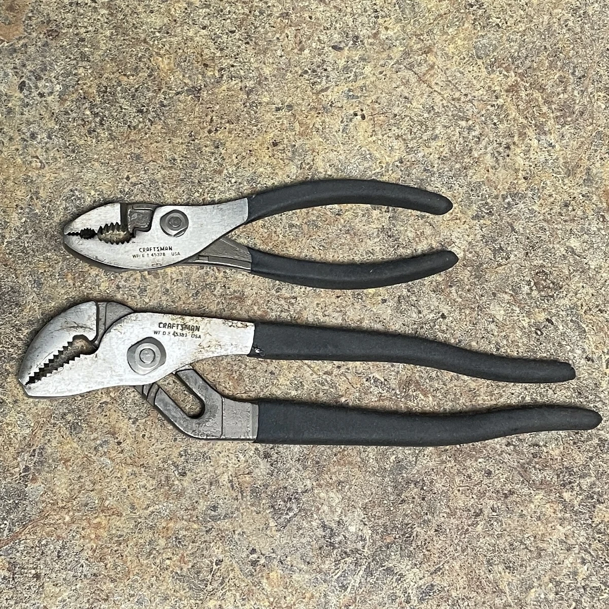 Craftsman Pliers, Groove Joint, 2 Piece - 2 pliers