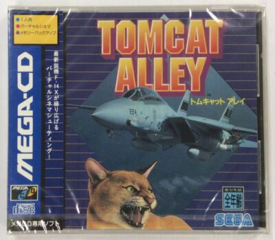 Sega Mega CD Tomcat Alley From Japan Unopened 6433 SP