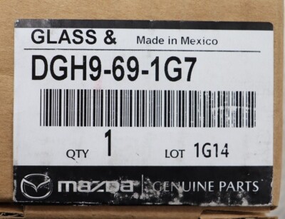 NEW OEM Mazda Driver Door Mirror Glass DGH9691G7 Mazda CX-30 2020