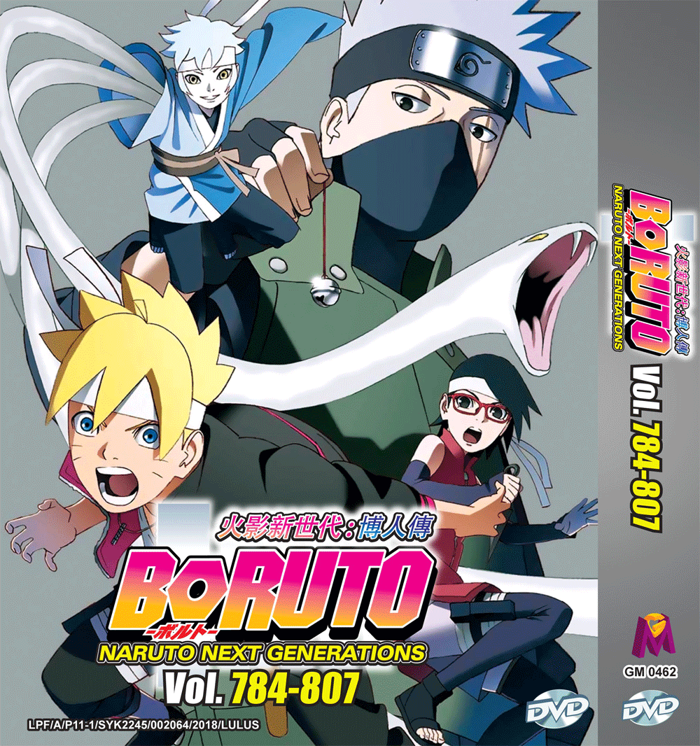 Boruto: Naruto Next Generation 784-807 (Box 28) ANIME DVD English