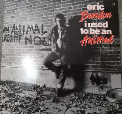 Eric Burden vinyl. I Used To Be An Animal.1988. Promo copy  Excellent condition