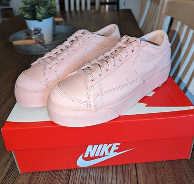 baby pink nike blazers