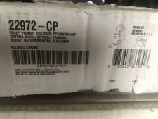 Kohler 22972-CP Crue Pull Down Kitchen Faucet, Polished Chrome Finish