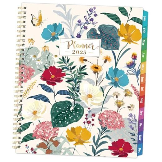 2025 Planner - 2025 Weekly & Monthly Planner, Jan.2025 - Dec.2025,