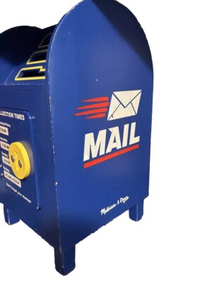 Melissa & Doug Stamp & Sort Post Office Wood Mailbox Only