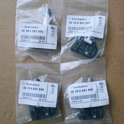 Set of 4Pcs TPMS OEM 36106881890 Tire Pressure Monitor System Sensor for BMW X1