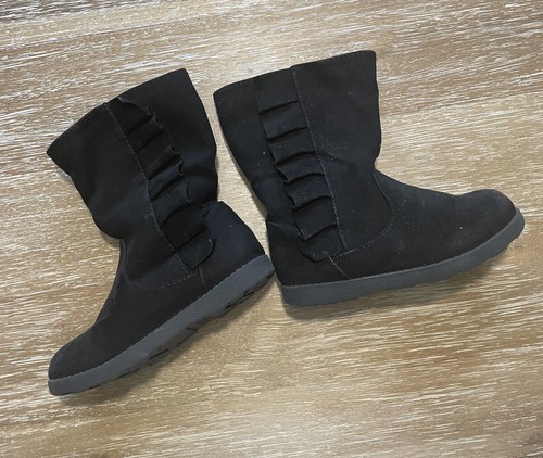 Cat N Jack Black Boots Toddler Size 9 - Picture 8 of 8