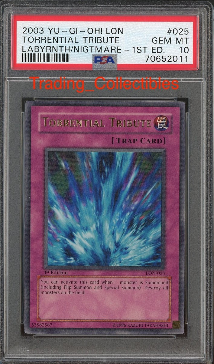 PSA 10 Torrential Tribute 1st Edition 025 LON Labyrinth of