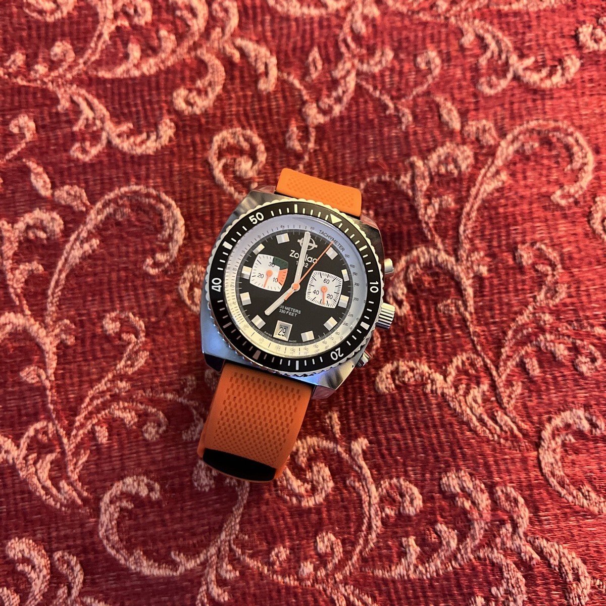 ZODIAC SEADRAGON EDTION 44MM SWISS MADE Black Ceramic EXTRA NICE