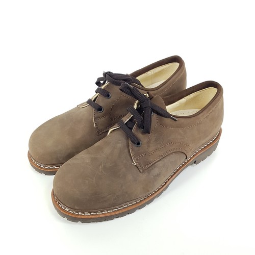 Hanwag Halbschuhe Herren Gr EU 46 UK 11 Braun Zwiegenäht Leder Wanderschuhe - Bild 1 von 9