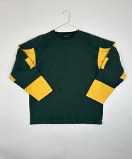 J Peterman Jersey Quilted Padded Green Bay Packers Tony Canadeo Size Large RARE