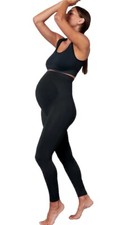 Auth BLANQI Everyday Maternity Belly Support Leggings Deepest Black-Size Large