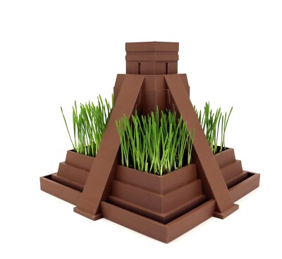 Temple Planter, Plant Terrarium with Drainage