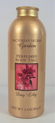 Victoria s Secret Garden Day Lily Perfumed Body Talc Powder 3 oz *SEALED*