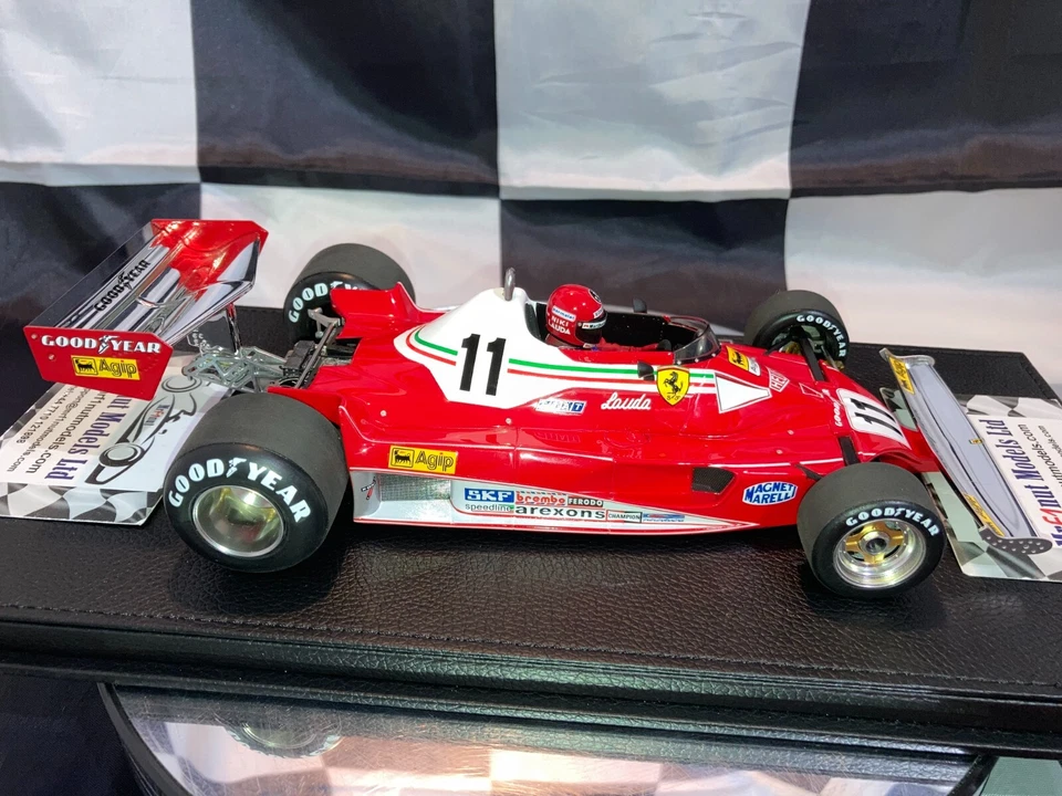 1:18 GP Replicas GPR 014if Niki Lauda Ferrari 312 T2 #11 Süd Afrikanisch Gp 1977 - Bild 4 von 4