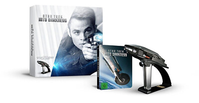 Star Trek Into Darkness 3D, vergriffenes original deutsches! Superset mit Phaser
