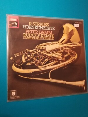 Strauss Hornkonzerte Peter Damm Rudolf Kempe EMI 1C063-02743 LP/L562