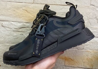 Adidas Originals NMD_V3 GTX Turnschuhe Sneaker GORE TEX BLACK Größe UK 7 - GX9472