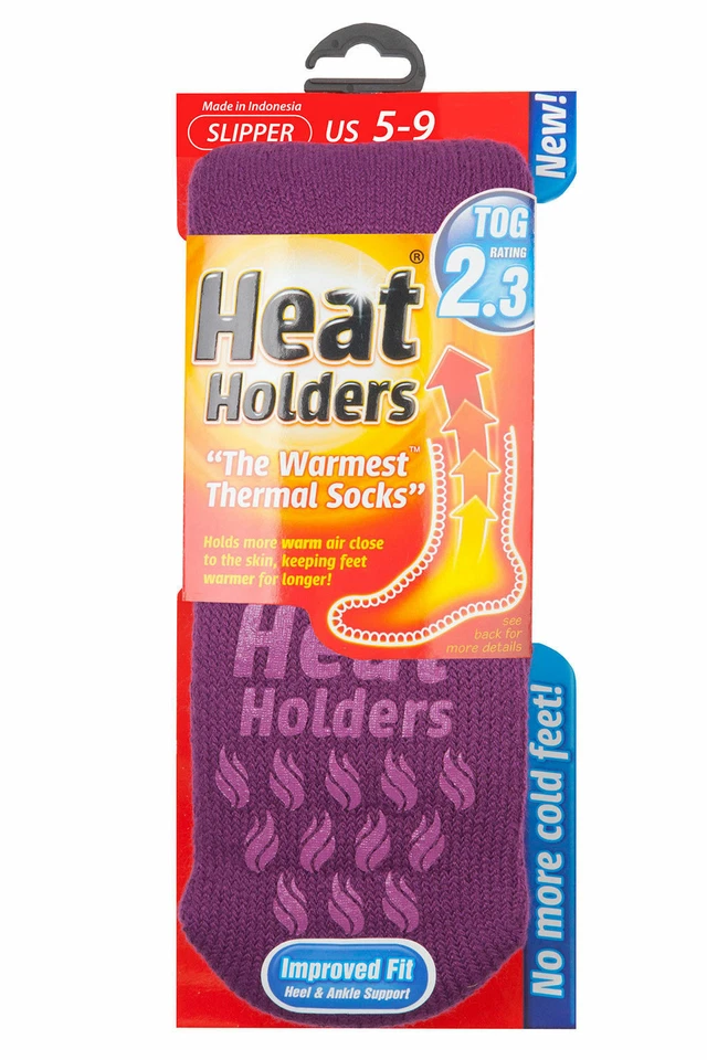 Calcetines Zapatilla Soporte Calor Damas Original Térmico Cálido Suave Invierno Comodidad 4-8 Foto 3 de 4