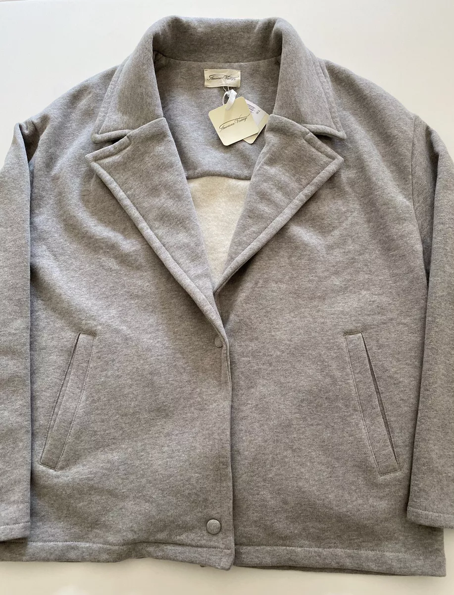 Long jersey deals blazer