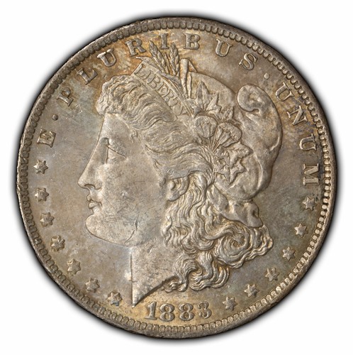 1883-O $1 Morgan Silver Dollar - BU - Original Toning - SKU-Z2568