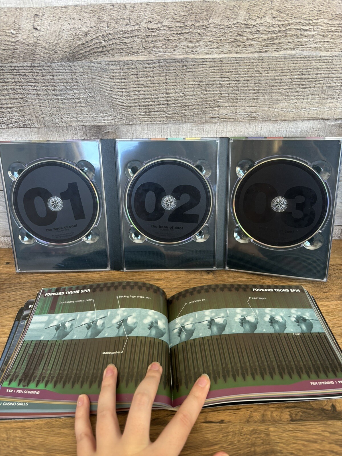 The Book of Cool 3 DVD Set 320 Page Book 250 Skills