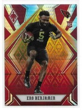 2020 Panini Phoenix Eno Benjamin Fire Burst Parallel Rookie Card. rookie card picture