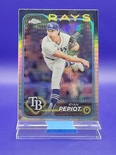 Ryan Pepiot 2024 Topps Chrome Prism Refractor SP 🔥 Rays
