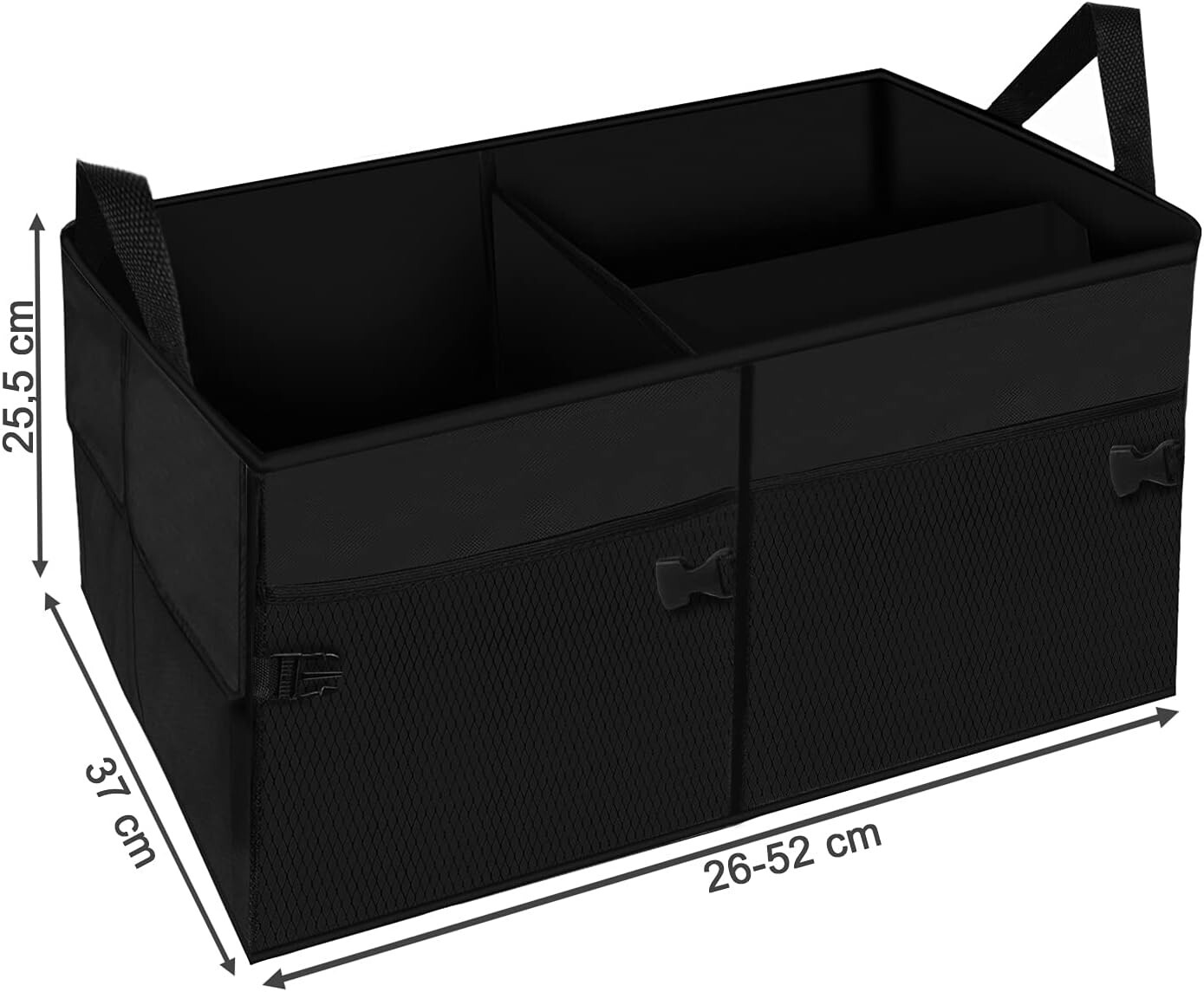 Borsa da Bagagliaio per Auto Organizer Tasche Scatola Porta Oggetti Pieghevole - Miniatura 7
