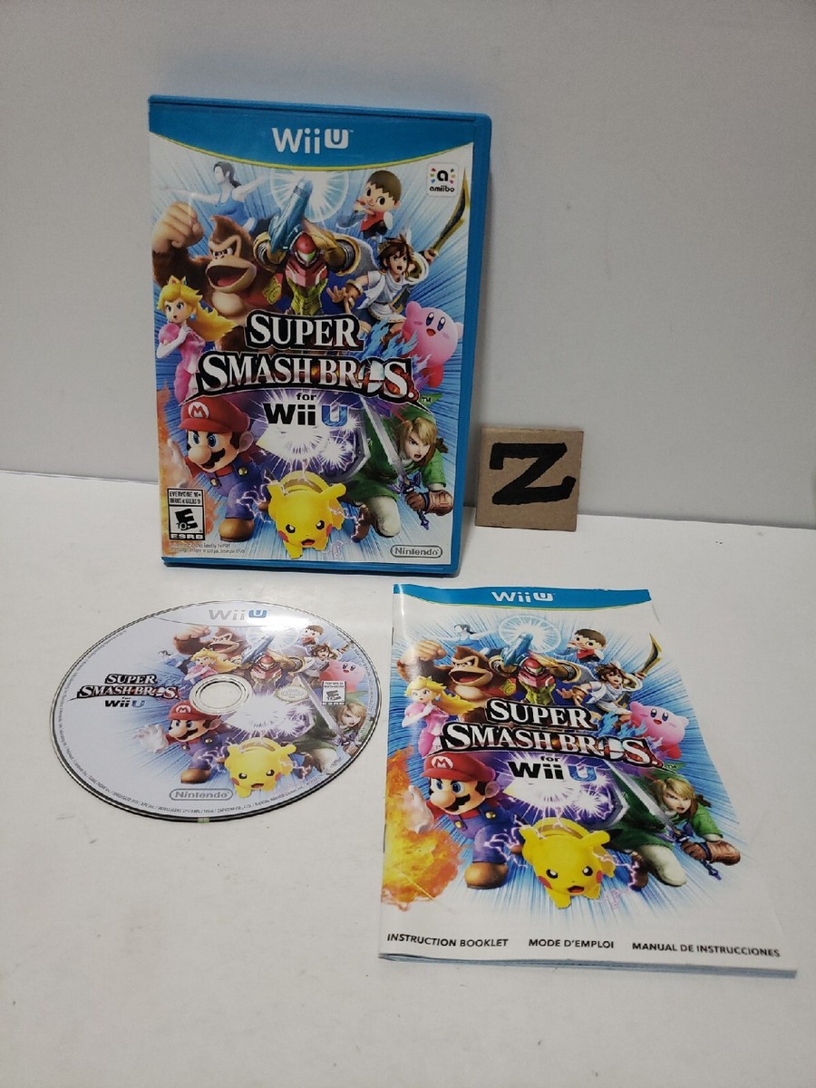 Super Smash Bros For Wii U (Nintendo Wii U) Complete | eBay