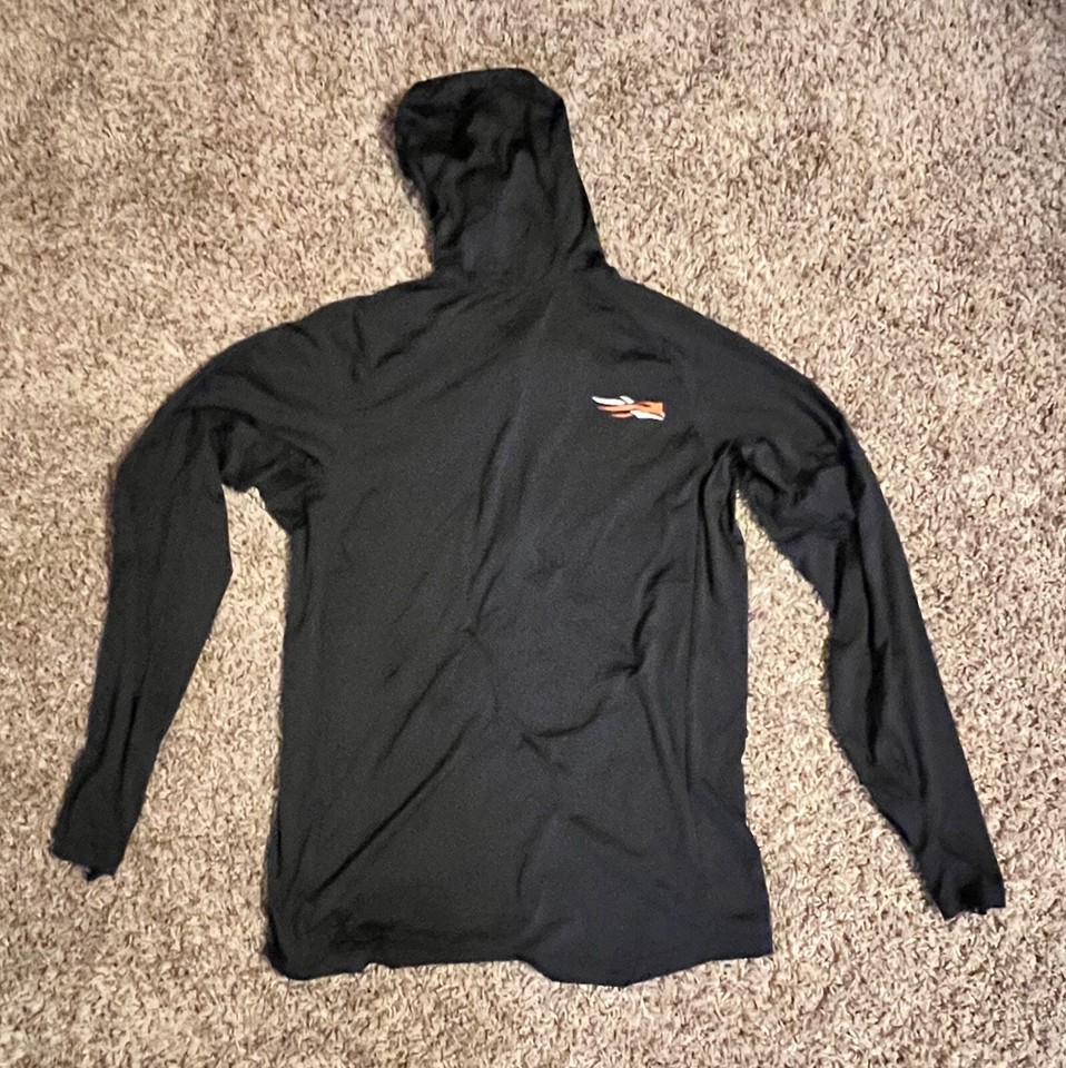 Sitka Gear Equinox Guard Hoodie Mens Medium Black 50248BLL BUILT IN