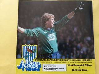 5/5/1982 West Bromwich Albion v Ipswich Town Football Programme; Division 1