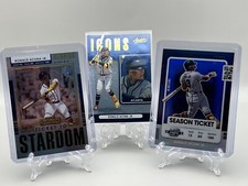 2021 Panini Contenders Ronald Acuna Ticket To Stardom Gold #/99 & Optic /99 SP