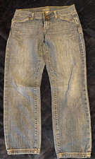 Old Navy The Flirt Straight Blue Jeans Size 6 Ladies Stretch Denim Pants