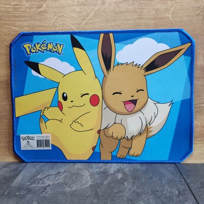 Mauspad Pokemon Pikachu Und Evoli Nintendo 2021 Neu Ca. 34cm X 25cm