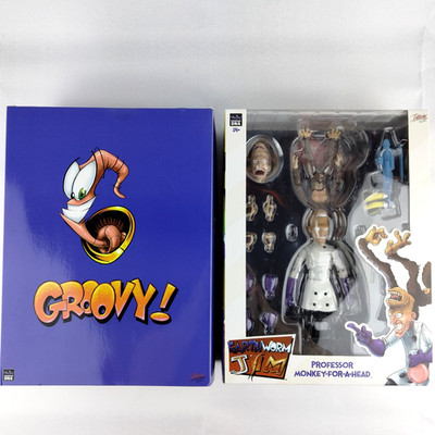 Earthworm Jim Professor PremiumDNA Interplay TOYCOLLECTR Exclusive Action Figure