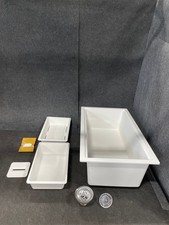 BESTGO BG3319K 33 in. Drop-In/Undermount Single Bowl Workstation Kitchen Sink 