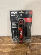 SKIL Twist 2.0 Rechargeable 4V Screwdriver with Pivoting Head, Torque Setting