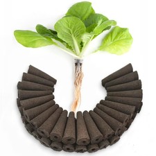 60 Pack Pods , Hydroponic Grow Sponges Rapid Rooting Starter Sponges with Aer... 0.25 per gallon