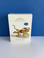 NEW Hallmark Keepsake 2012 Christmas Tree Ornament Disney Sled-Pullin' Pluto