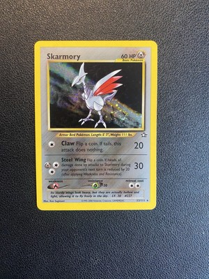 Pokemon Skarmory Panzaeron Holo  13/111 Neo Genesis EN