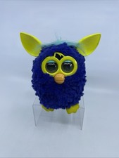 2012 Hasbro Furby Boom Starry Night Blue Yellow Interactive Toy Working