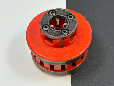 #ad RIDGID Tools USA 37385 NOS NEW Die Head 3 8quot; NPT Alloy RH for 12 R $64.95