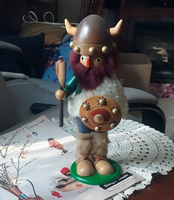 Steinbach Incense Burner, The Viking Has Not Been Used. No Box