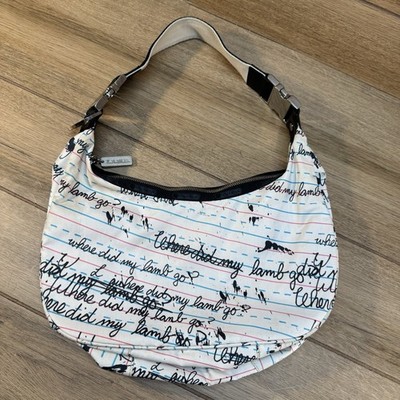 Vintage Gwen Stefani X Lesportsac Penmanship Lamb Purse Shoulder  Bag