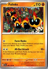Falinks 088/142 Corona Stellare Comune Carta Pokemon Giocata Leggermente TCG Singola